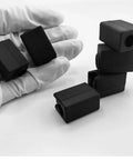 Six Pack Silicone Socks for 3D Printer Heater Block Compatible with Neptune 4 Plus and 4 Max, shown with multiple pieces in gloved hand.