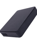 Heavy Duty Ups Power Supply With 10400Mah Portable Battery Backup, compact black unit for security cameras and routers.