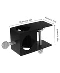 Adjustable Deck Torch Clamps Durable Railing Holders For Tiki Torches And Umbrellas With Secure G Clamp Design for outdoor use.