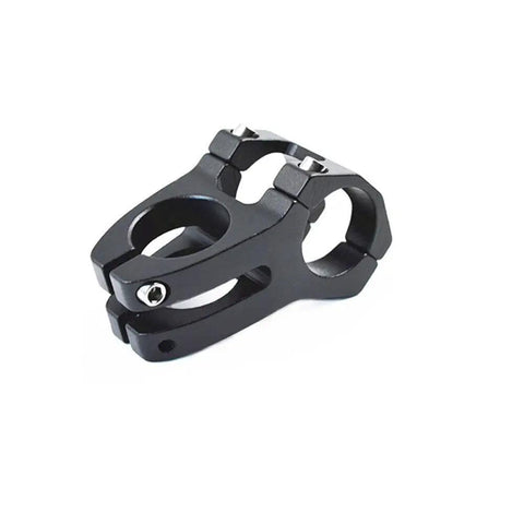 Short 31.8Mm Handlebar Stem 45Mm Length Aluminum Alloy Adjustable Black For Mountain Road BMX And MTB Bikes Lightweight About 130G
