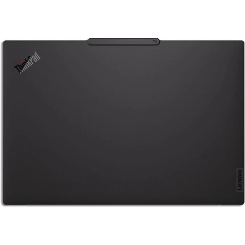 ThinkPad T1g Gen 8 AI Laptop With Ultra 9 285H VPro, 16 Inch 4K Display, closed view showing black lid design