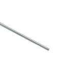 Heavy Duty 304 Stainless Steel M3 Threaded Rods 300mm long on a white background, showcasing their threads for DIY projects.