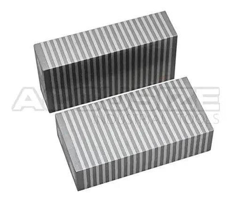 1 Inch By 2 Inch By 4 Inch Magnetic Chuck Parallels Set One Pair For Magnetic Chucks Aluminum Cast Blocks Nonmagnetized Induction Parallels