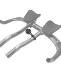 All In One Bike Computer Mount With GoPro Adapter For Edge Series And Other GPS Units, black on aero handlebars