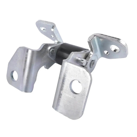 Heavy Duty Left Door Hinge Set 55113665AI Compatible With Jeep Grand Cherokee 2013 To 2021, zinc nickel plated steel with bronze bushings.