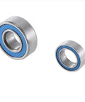 Beefed-Up Tamiya MF-01X RC Car Compatible Sealed Bearing Kit 24pcs Upgrade Parts For Reliable Transmission And Power Transfer Precision Machined For Higher Hardness And Durable Performance, blue sealed steel bearings