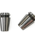 Two Piece Spring Collet Set for CNC Milling and Lathe Tools in 1/4 Inch and 1/8 Inch Sizes, Spring Steel Construction, 18mm Length