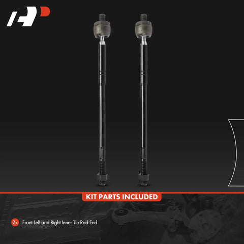 Ford Transit Front Inner Tie Rod Ends 2 Pack Beefed Up Replacement Kit For 2015 To 2021 Transit 150 250 350 With Hydraulic Steering Precision Fit Quiet Steering Durable, 2 steel rod ends