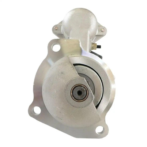 Front view of Beefy 12V Starter Motor For Medium And Heavy Duty Trucks F600 F700 F800 F900 With 5.9L Diesel Direct Fit Replacement.