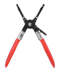 Stainless Steel Car Soldering Pliers And Wire Welding Clamps For Auto Maintenance And Repair with red handles displayed