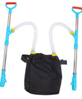 Backpack Spreader Sprayer For Granular Fertilizer And Manure with handy metal double handle and adjustable knob for garden use