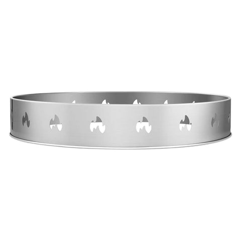 27 Inch Smokeless Fire Pit Stand For Solo Stove Bonfire Pro Grade Stainless Steel Ring Frame with flame cutouts