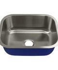 Undermount Single Bowl Kitchen Sink In 16-Gauge Stainless Steel With Brushed Finish, Heavy-Duty Build For Real Kitchens, 23-Inch By 18-Inch By 9-Inch Deep, Includes Superior Sound-Deadening Undercoating And 3mm Pads For Whisper-Quiet Performance, Fits.