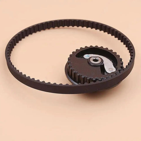 Upgrade Your Lawn Mower With This Solid Timing Belt Camshaft Pulley Kit For GX25 And GX 25 Four Stroke Engines That Keeps Things Running Smooth Without Breaking The Bank. black timing belt and camshaft pulley kit for GX25 four-stroke mower engine
