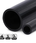 Close-up view of Gas Tank Filler Hose Rear Fits 1978 1979 Ford F100 F150 F250 F350 Bronco Silicone Hose Kit OE Standard Replacement