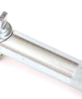 Top Shelf M1 Garand Gas Screw Lock Wrench Featuring Cross And Single Slot Combo Tool Heads With Tapered Tips For Smooth Turning On Legacy US Firearms Built Heavy Duty Stateside For Straight Forward Armorer Tuning And Routine Rifle Maintenance Year Round close-up view showcasing zinc-coated steel construction and tapered tip design.