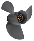 Eleven And One Quarter By Thirteen Outboard Boat Propeller For Honda Engines Thirty Five To Sixty HP Aluminum Three Blade Right Hand