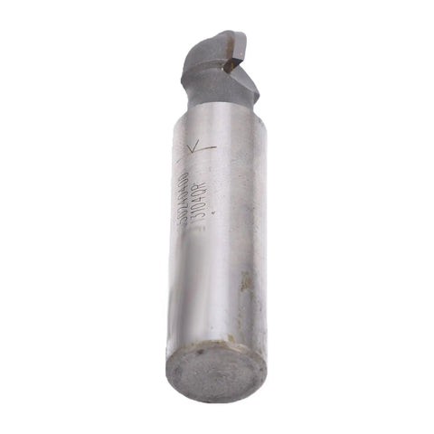 Premium 1/2 Inch Shank Cove Box Router Bit With Round Bottom Tungsten Carbide Woodworking Cutter, showing steel body and tip.