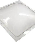 Smoke 22x22 RV Skylight Replacement, high-impact polycarbonate roof window, square shape, weatherproof, long-lasting durability
