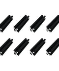 Eight Pack 100mm V Slot Aluminum Extrusion Profiles 2020 Series European Standard Anodized Linear Rail For 3D Printer Frames