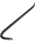 Gooseneck Wrecking Bar 18 Inch Beefy Heavy Duty Crowbar With Nail Puller And Chisel Ends Extra Strength Drop Forged Steel Pry Bar
