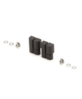 Front Panel Hinge Kit for 2DT961 Replacement Part OEM Quality Easy Install with screws and washers on white background
