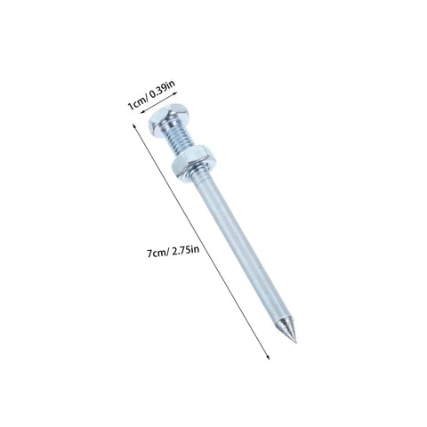7 cm metal peg component for Durable Lawn Aerator Spike Shoes With Metal Pegs For Deep Soil Aeration And Faster Grass Growth