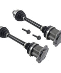Front CV Axle Shaft Assembly Replacement For 2013-2017 Q5 2.0L 3.0L Left And Right Plug-and-Play Direct Fit Aftermarket Half Shaft Kit