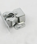 Stainless Steel Cabinet Door Catch Set With Double Roller Ball Latch Quiet Spring Action Durable Hardware For Cabinets And Cupboards Easy