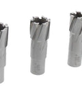 6 piece tungsten carbide annular cutter kit for Professional Heavy Duty Magnetic Drill Press With 13 Piece Tungsten Carbide Annular Cutter Kit, 2700 Lbs Holding Force, Knockout Metal Cutting Powerhouse, 1-3/4 Inch Cut Depth.