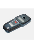 Slick Stud Finder Wall Scanner That Ditches Guesswork Detecting Live Wires Copper Pipes Hollow Cavities And Steel Rebar Up To Four Inches Deep For Zero Stress Diy Home Fixes handheld digital wall scanner with screen and buttons.