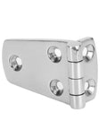 316 Stainless Steel Door Hinge With Five Holes 76 By 38mm Mirror Polished Finish For Indoor And Outdoor Use