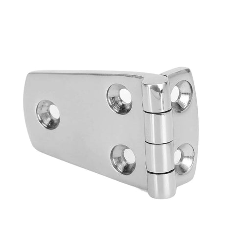 316 Stainless Steel Door Hinge With Five Holes 76 By 38mm Mirror Polished Finish For Indoor And Outdoor Use