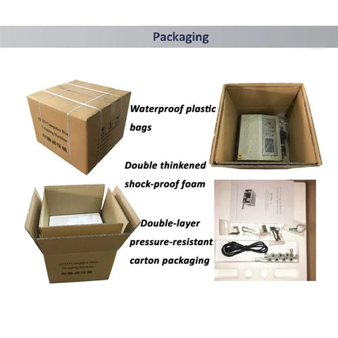 Packaging of Automatic Cable Wire Cutting And Stripping Machine With Touch Screen For AWG 11 To 32, 0.1-4.5 mm2 Range