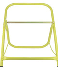 Heavy Duty Cable Caddy And Holder With 25mm Tubing Keeps 26 Inch Reels Tangle Free And Up To 100 Lbs in bright yellow