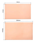Copper Clad FR4 Double Sided Prototyping PCB Boards For Circuits Projects Pack Of 10 180mm X 120mm Or 200mm X 150mm 1.5mm Thick