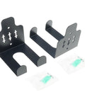 Heavy Duty Barbell Wall Mount Organizer For Home Gym Holds Barbells Up To 33mm Coated Steel Rack Space Saving Weightlifting Equipment Holder Easy Install