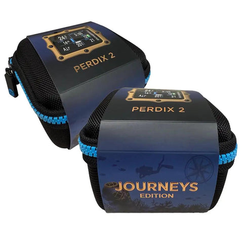 Premium Titanium Dive Computer with 2.2 Inch Display, Optional Air Integration for Real Time Gas Monitoring in packaging