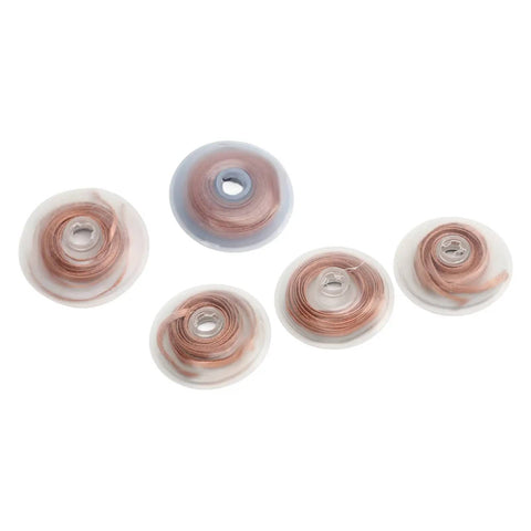Five Piece Pro Grade High Purity Copper Soldering Wick Desoldering Solder Removal Braid Set in different roll sizes