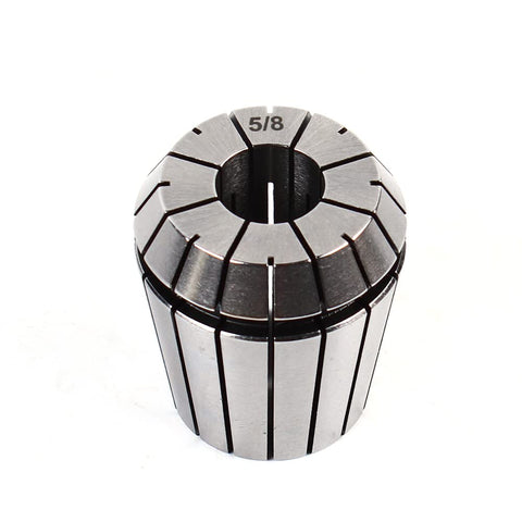 5/8 inch collet from 29 Piece ER40 Spring Collet Set For Milling Machines Imperial Size With Beefy Hardened Precision Ground Collets And High Clamping