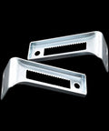 2 Pairs Silver Carbon Steel Double Folding Door Bottom Pivot Hardware For Sliding Doors Cupboards Balconies Bookcases And Storage Rooms, Waterproof Moisture Resistant, Durable Pivot Set
