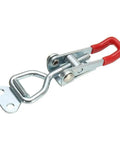 Heavy Duty Galvanized Iron Toggle Latch Handle Clamp with 100KG Super Grip Force For Securing Cargo Sheds Trucks And Storage Boxes Rust Proof And Tough As Nails, side view