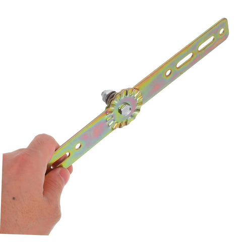 Adjustable Angle Sofa Connection Hinge For Heavy Duty Built To Last Furniture With High Load Capacity, in hand, showing design and material