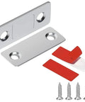 15 Piece Magnetic Cabinet Catches Set Strong Door Magnets With Invisible Adhesive Drawer Latches for secure closures