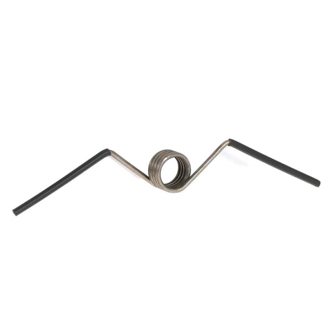 Self Opening Door Hinge Spring For 1/2 Inch And 5/8 Inch Radius Hinges, Reverse Acting Torsion Spring in steel, front view