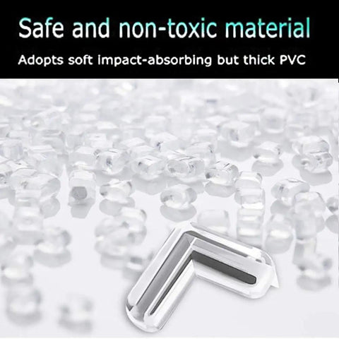 Baby Proofing Safety Corner Guards 8 Pack Clear Table Corner Protectors For Furniture Soft PVC Cushions To Prevent Injuries