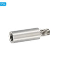 M4 Standoffs Kit With 15mm And 6mm Spacers Heavy Duty Steel Threaded Adapters for Circuit Boards RC Drones, single threaded adapter view
