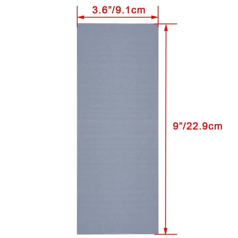 Single sheet from 36 Piece High Grit Sandpaper Set Wet And Dry Assortment For Polishing And Smoothing 1500 2000 2500 3000 5000 And 7000 Grit 9 By 3.6 Inch Sheets