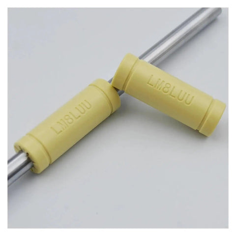 Lm8luu Linear Bearing Bushing 8 X 15 X 45 Mm Plastic Bushing With 8Mm Bore For Cnc And 3D Printer No Sweat Install And Kickass Durability Built To Last