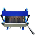 12 Inch Pan And Box Brake For Sheet Metal, Bends Up To 20 Gauge Mild Steel, 9 Inch Working Height, Five Hardened Removable Fingers